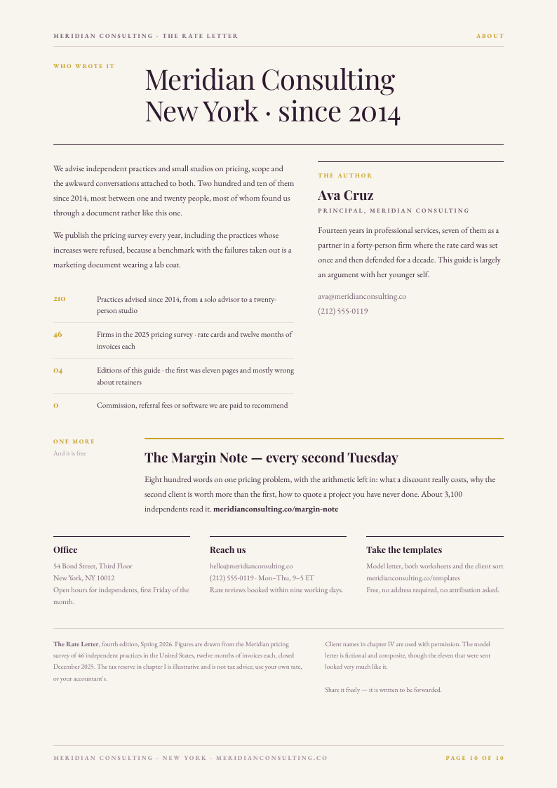Long Measure eBook lead magnet template, page 10 of 10