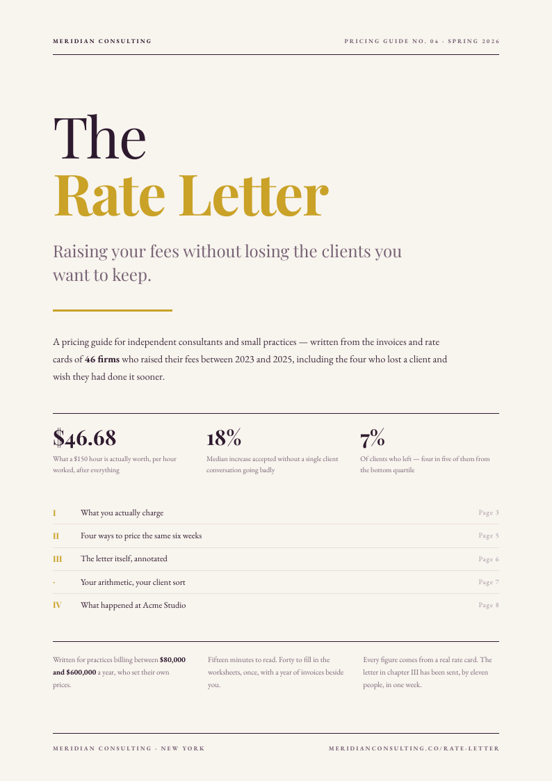 Long Measure eBook lead magnet template, page 1 of 10